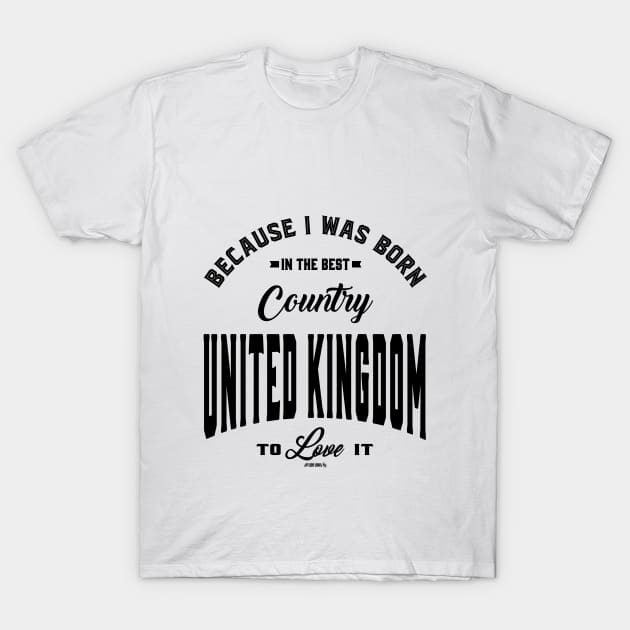United Kingdom T-Shirt by C_ceconello